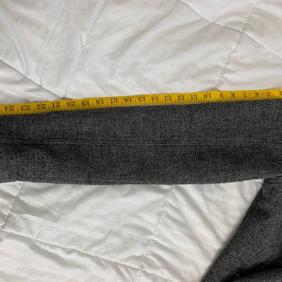 Eddie Bauer Men’s Grey Wool-Blend Long Winter Coat – Zip & Button Front - Picture 12 of 16